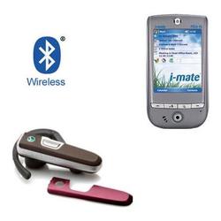 Gomadic Wireless Bluetooth Headset for the i-Mate PDA-N PPC