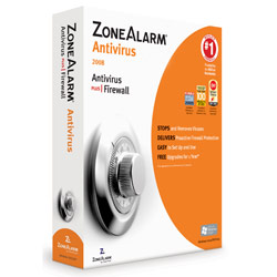CHECKPOINT ZONELABS ZoneAlarm Antivirus plus Firewall - 1 user