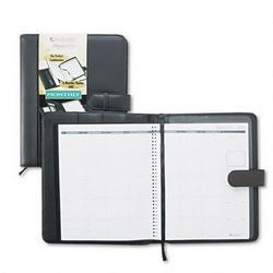 At-A-Glance 2008 Complete PlannerFolio® with Monthly Planner, Unruled, 9 x 11 , Black Vinyl