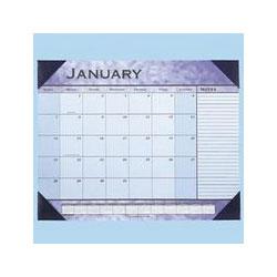 At-A-Glance 2008 Monthly Desk Pad Planner, 22 x 17 , Textured Slate Blue