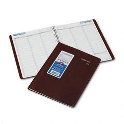 At-A-Glance 2009 DayMinder reg Weekly Appointment Book, 1 Week/Spread, 8 x 11 , Burgundy