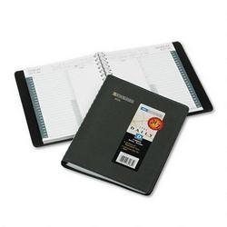 At-A-Glance 24 Hour Appointment Book Ruled 1 Day/Page, Hourly Appts, 6 7/8 x 8 3/4, Black