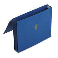 Esselte Pendaflex Corp. 3 1/2 Expanding Wallet with Velcro Closure, 11 3/4 x 9 1/2, Dark Blue