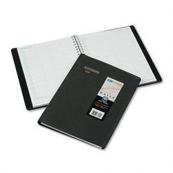 At-A-Glance 4 Person Appointment Book, 1 Day/Page, 15 minute appointments, 8 x 10 7/8, Black