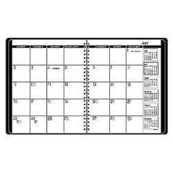 At-A-Glance Academic 16 Month Planner, 1 Month/Spread, 6 7/8 x 8 3/4, Black