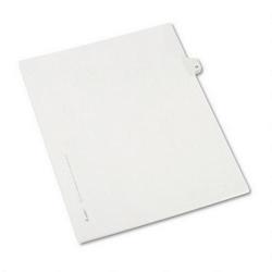 Avery-Dennison Allstate® Style Legal Side Tab Dividers, Tab Title 19, 11 x 8 1/2, 25/Pack