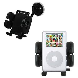 Gomadic Apple iPod Photo (30GB) Car Windshield Holder - Brand
