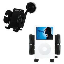 Gomadic Apple iPod Video (60GB) Car Windshield Holder - Brand