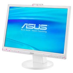 Asus 19 - Widescreen LCD - White bezel w/ pink flowers. Resolution - 1440 x 900. 5ms response time, TFT active matrix