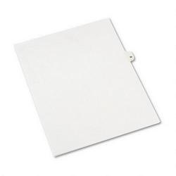 Avery-Dennison Avery® Style Legal Side Tab Dividers, Tab Title 35, 11 x 8 1/2, 25/Pack