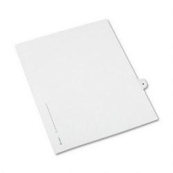 Avery-Dennison Avery® Style Legal Side Tab Dividers, Tab Title 8, 11 x 8 1/2, 25/Pack