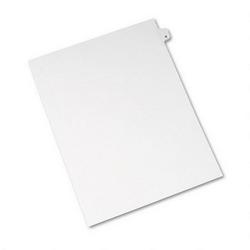 Avery-Dennison Avery® Style Legal Side Tab Dividers, Tab Title B, 11 x 8 1/2, 25/Pack
