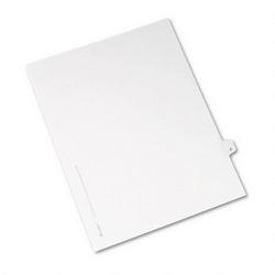 Avery-Dennison Avery® Style Legal Side Tab Dividers, Tab Title F, 11 x 8 1/2, 25/Pack