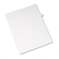Avery-Dennison Avery® Style Legal Side Tab Dividers, Tab Title H, 11 x 8 1/2, 25/Pack