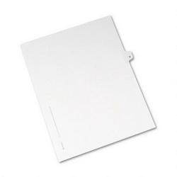 Avery-Dennison Avery® Style Legal Side Tab Dividers, Tab Title Q, 11 x 8 1/2, 25/Pack
