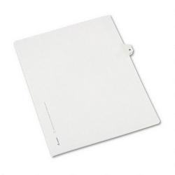 Avery-Dennison Avery® Style Legal Side Tab Dividers, Tab Title R, 11 x 8 1/2, 25/Pack