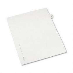 Avery-Dennison Avery® Style Legal Side Tab Dividers, Tab Title V, 11 x 8 1/2, 25/Pack