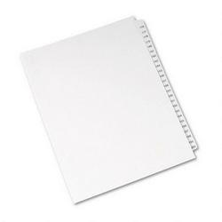 Avery-Dennison Avery® Style Legal Side Tab Dividers, Tab Titles 176 200, 11 x 8 1/2, 25/Set
