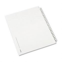 Avery-Dennison Avery® Style Legal Side Tab Dividers, Tab Titles 201 225, 11 x 8 1/2, 25/Set