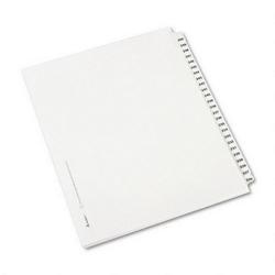 Avery-Dennison Avery® Style Legal Side Tab Dividers, Tab Titles 226 250, 11 x 8 1/2, 25/Set