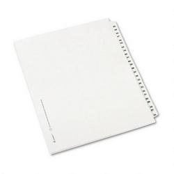 Avery-Dennison Avery® Style Legal Side Tab Dividers, Tab Titles 26 50, 11 x 8 1/2, 25/Set