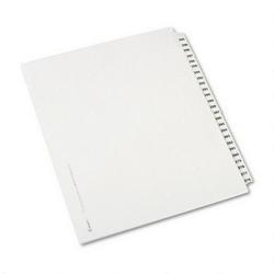 Avery-Dennison Avery® Style Legal Side Tab Dividers, Tab Titles 276 300, 11 x 8 1/2, 25/Set