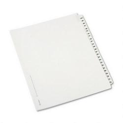 Avery-Dennison Avery® Style Legal Side Tab Dividers, Tab Titles 76 100, 11 x 8 1/2, 25/Set