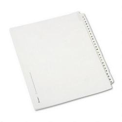 Avery-Dennison Avery® Style Legal Side Tab Dividers, Tab Titles A Z, 11 x 8 1/2, 26/Set
