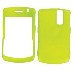 Wireless Emporium, Inc. Blackberry Curve 8300/8310/8320 Snap-On Rubberized Protector Case (Lime Green)