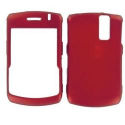 Wireless Emporium, Inc. Blackberry Curve 8300/8310/8320 Snap-On Rubberized Protector Case (Red)