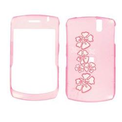 Wireless Emporium, Inc. Blackberry Curve 8300/8310/8320 Trans. Pink Hawaii Snap-On Protector Case
