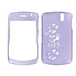 Wireless Emporium, Inc. Blackberry Curve 8300/8310/8320 Trans. Purple Hawaii Snap-On Protector Case