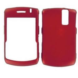 Wireless Emporium, Inc. Blackberry Curve 8330 Snap-On Rubberized Protector Case (Red)