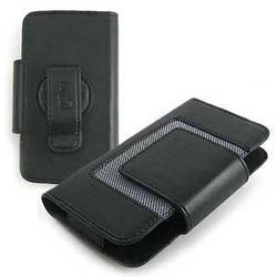 Wireless Emporium, Inc. Blackberry Curve 8330 Soho Kroo Leather Pouch (Black)