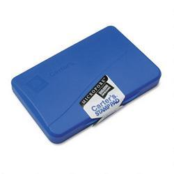Avery-Dennison Carter's Micropore™ Long Lasting Stamp Pad, 2 3/4 x 4 1/4, Blue Ink