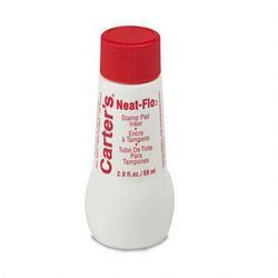 Avery-Dennison Carter's® Brand Neat Flo™ Inker for Felt/Foam Stamp Pads, 2 oz. Bottle, Red