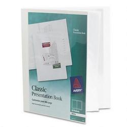 Avery-Dennison Classic Presentation Books, 24 Pages, White