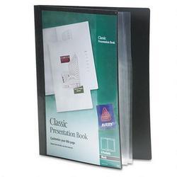 Avery-Dennison Classic Presentation Books, 6 Pages, Black