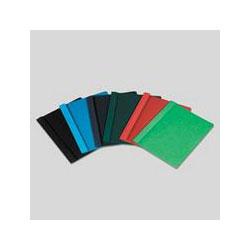 Esselte Pendaflex Corp. Clear Front Report Cover with Green Leatherette Back Cover, 25 per Box