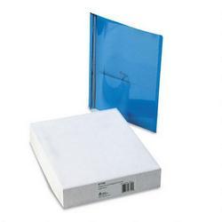 Avery-Dennison Clear Front Report Covers, 1/2 Capacity, Light Blue