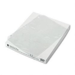C-Line Products, Inc. Clear Photo Holders for 8, 3 1/2 x 5 Photos, 3 Hole Punched, 11 1/4 x 8 1/2, 50/Bx