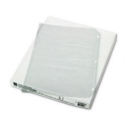 C-Line Products, Inc. Clear Photo Holders for Four 4 x 6 Photos, 3 Hole Punched, 11 1/4 x 8 1/2, 50/Bx