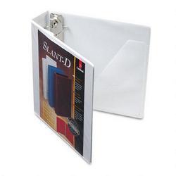 Cardinal Brands Inc. ClearVue™ Premium Slant D® Vinyl Presentation Binder, 2 Capacity, White