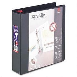 Cardinal Brands Inc. ClearVue™ XtraLife® Slant D® Presentation Binder, Black, 2 Capacity