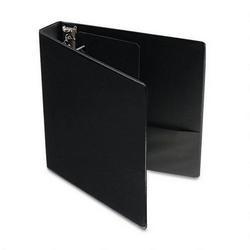 Cardinal Brands Inc. ClearVue™ XtraValue™ D Ring Presentation Binder, Black Vinyl, 1 1/2 Capacity