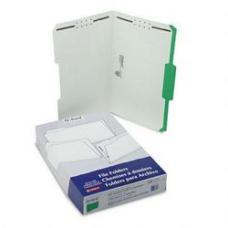 Esselte Pendaflex Corp. Colored Folders with 2 Embossed Fasteners, Legal, 1/3 Cut, Green, 50/Box