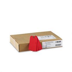 Avery-Dennison Colored Shipping Tags, 4 3/4 x 2 3/8, Unstrung, Red, 1,000 per Box