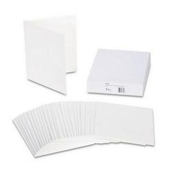 Avery-Dennison Corner Lock™ Two Pocket Laminated Folders, White, 25/Box