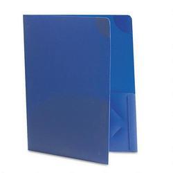 Avery-Dennison Corner Lock™ Two Pocket Polypropylene Folder, Blue