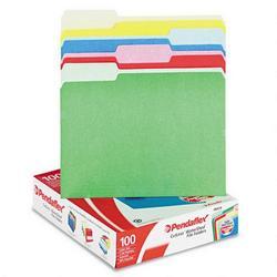 Esselte Pendaflex Corp. Cutless®/Watershed® File Folders, Letter, 1/3 Cut, Assorted Colors, 100/Box
